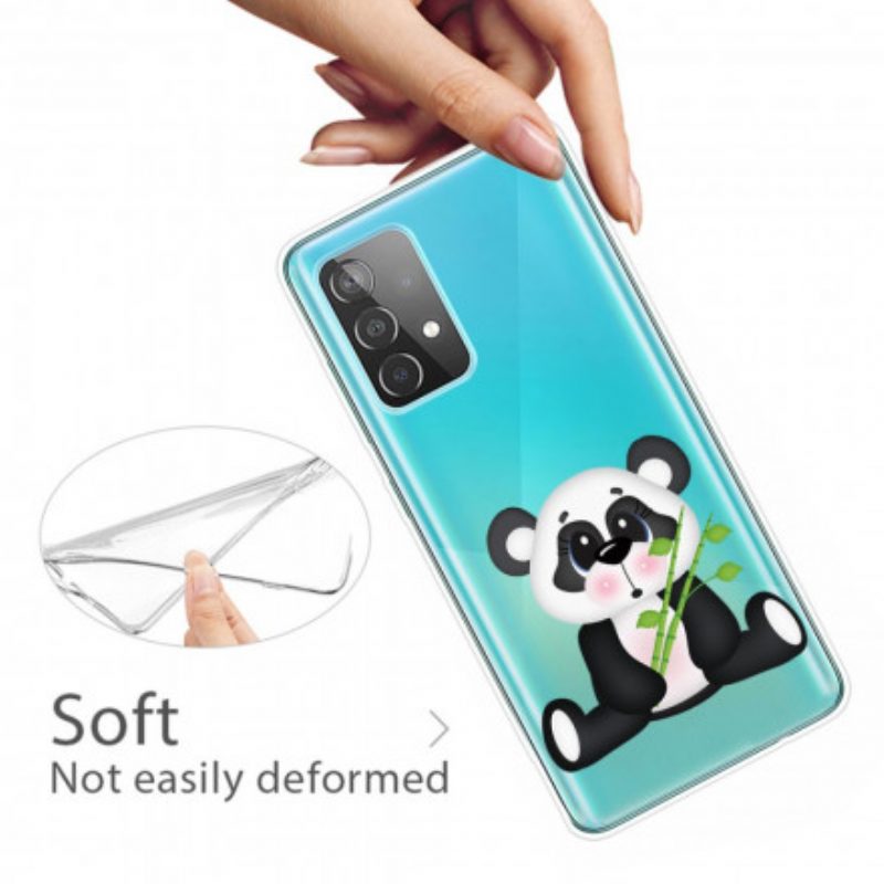 Hoesje voor Samsung Galaxy A32 5G Naadloze Trieste Panda