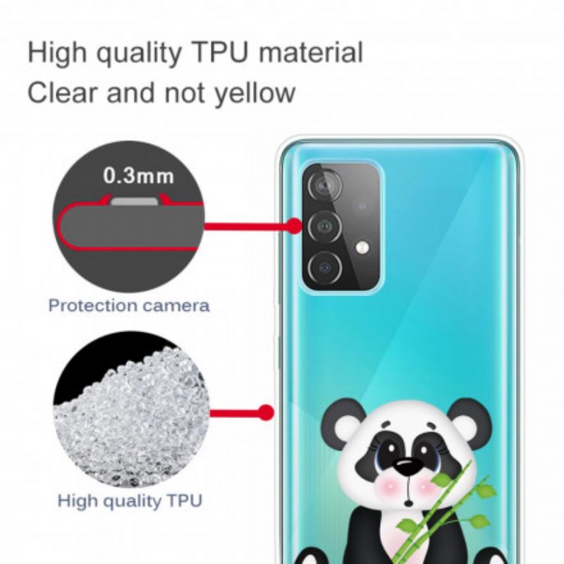 Hoesje voor Samsung Galaxy A32 5G Naadloze Trieste Panda