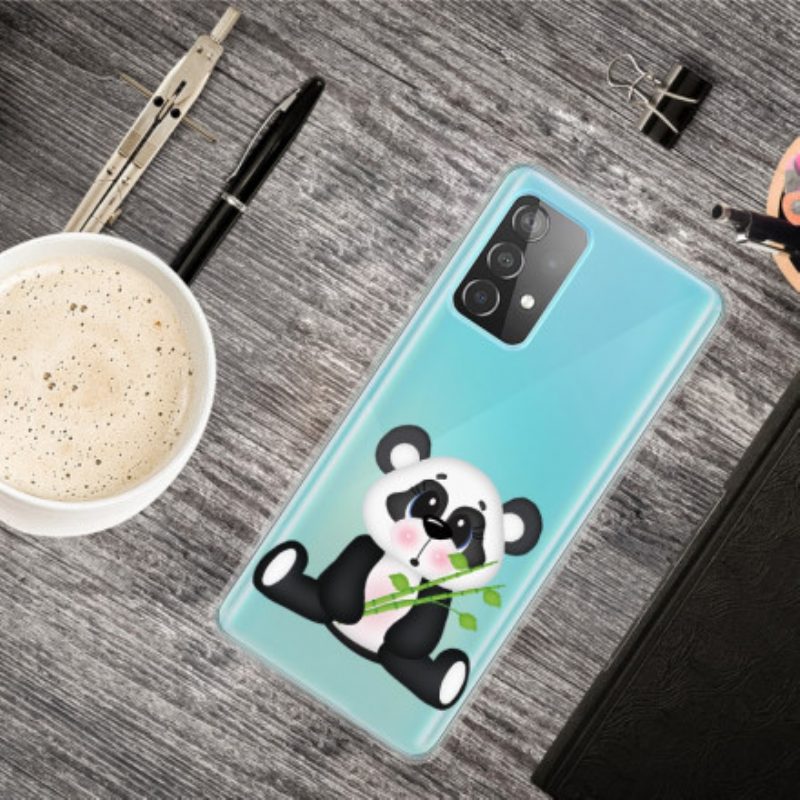 Hoesje voor Samsung Galaxy A32 5G Naadloze Trieste Panda