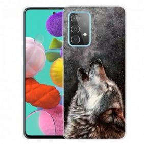 Hoesje voor Samsung Galaxy A32 5G Sublieme Wolf