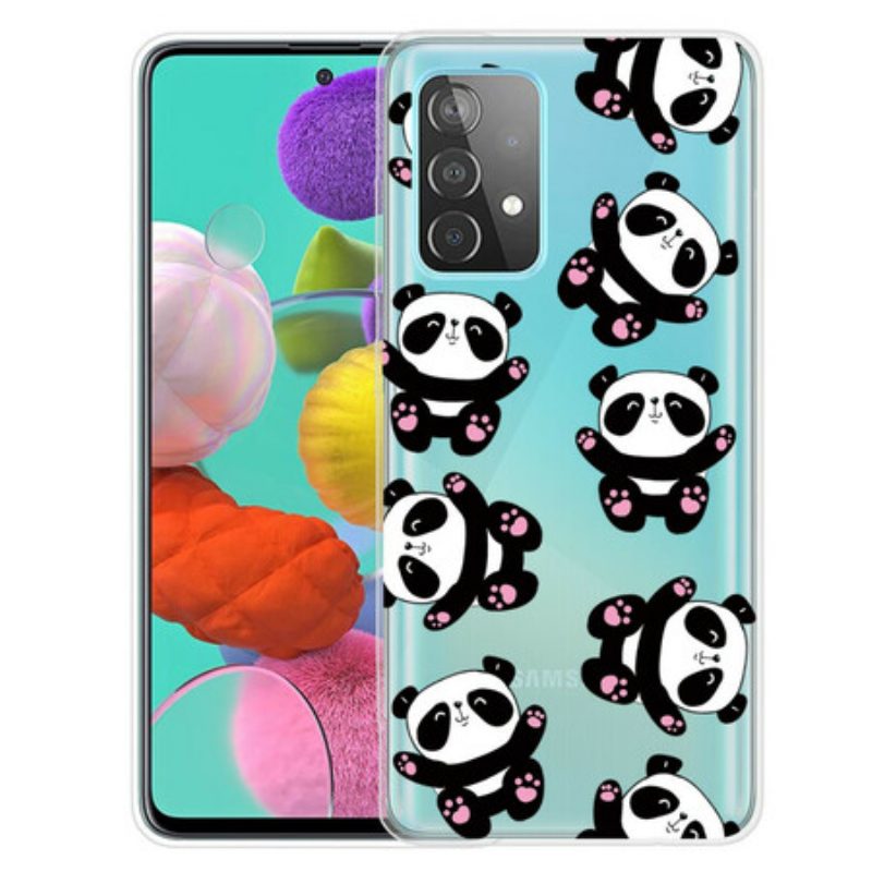 Hoesje voor Samsung Galaxy A32 5G Top Panda's Plezier