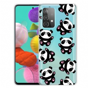 Hoesje voor Samsung Galaxy A32 5G Top Panda's Plezier