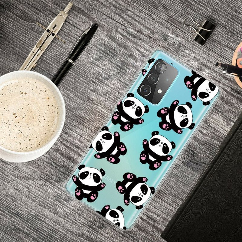 Hoesje voor Samsung Galaxy A32 5G Top Panda's Plezier