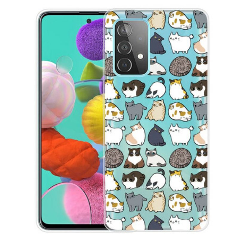 Hoesje voor Samsung Galaxy A32 5G Topkatten