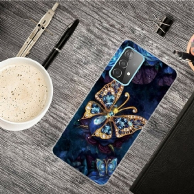 Hoesje voor Samsung Galaxy A32 5G Vlinder Luxe