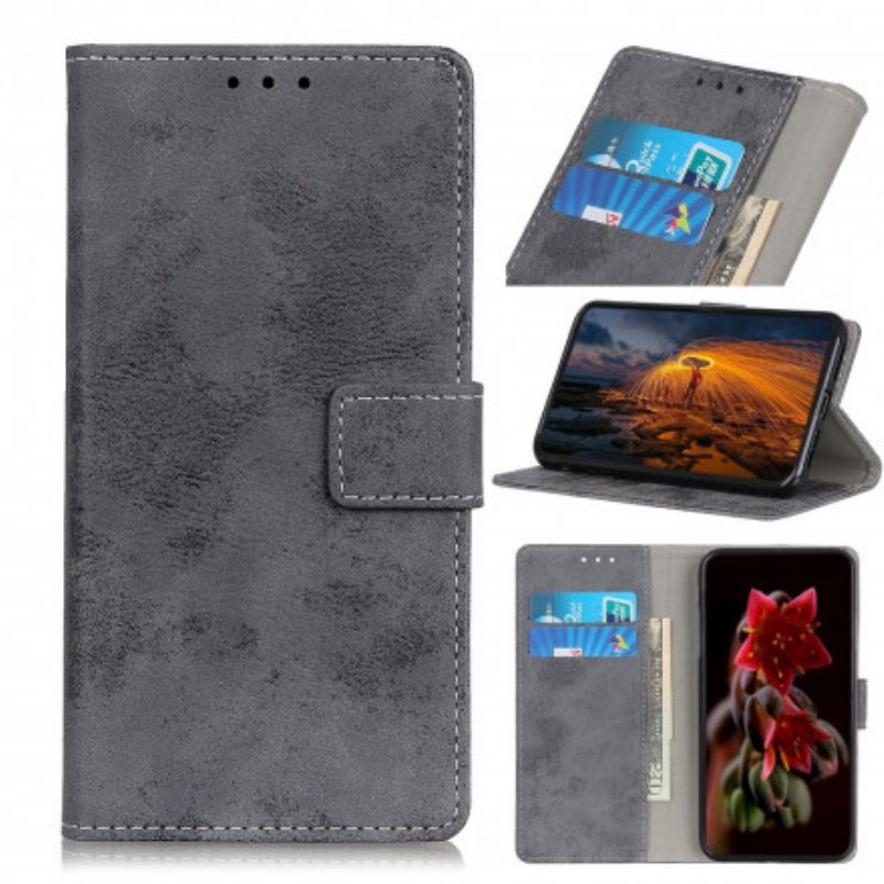 Leren Hoesje voor Samsung Galaxy A32 5G Vintage Kunstleer