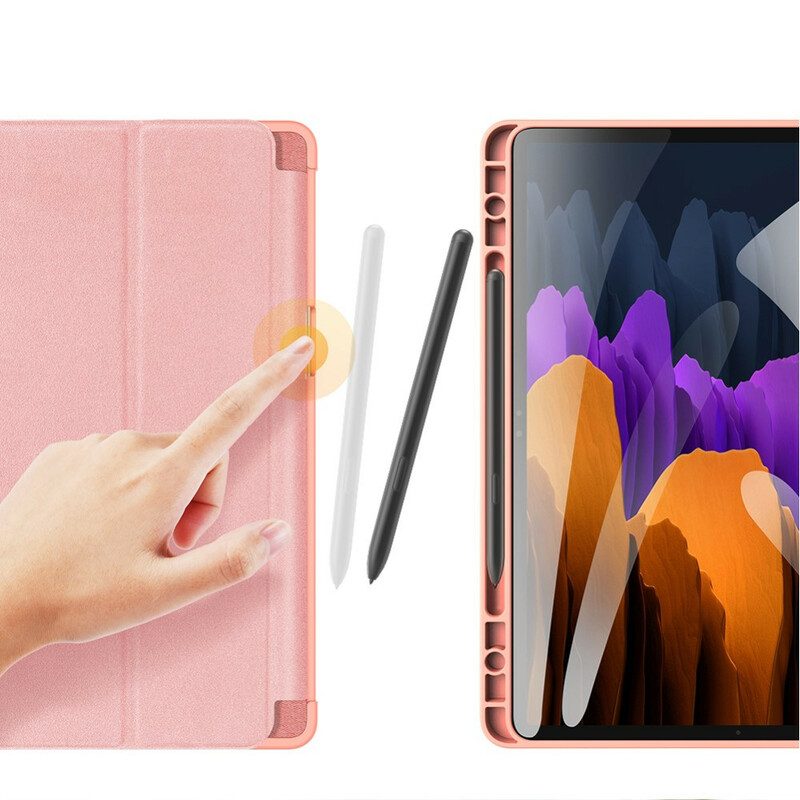 Bescherming Hoesje voor Samsung Galaxy Tab S8 / Tab S7 Domo-serie Dux-ducis