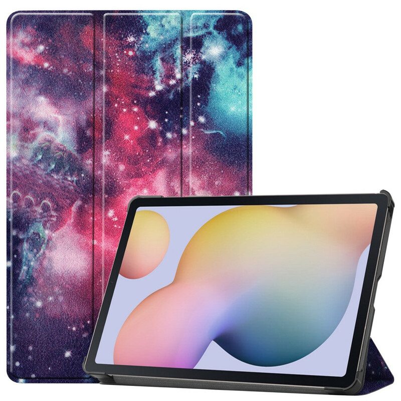 Bescherming Hoesje voor Samsung Galaxy Tab S8 / Tab S7 Space Pennenhouder