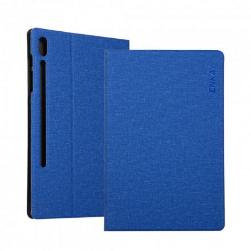 Case voor Samsung Galaxy Tab S8 / Tab S7 Enkay-stof