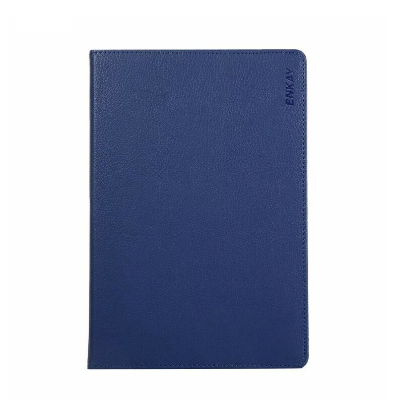 Cover voor Samsung Galaxy Tab S8 / Tab S7 360° Roterende Lychee Imitatieleer Enkay