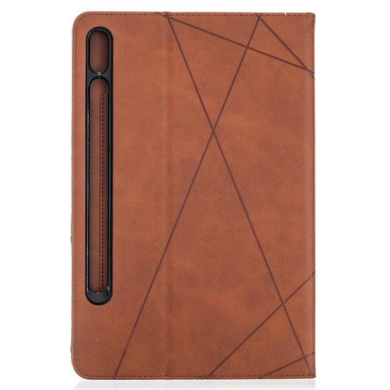 Cover voor Samsung Galaxy Tab S8 / Tab S7 Geometrie