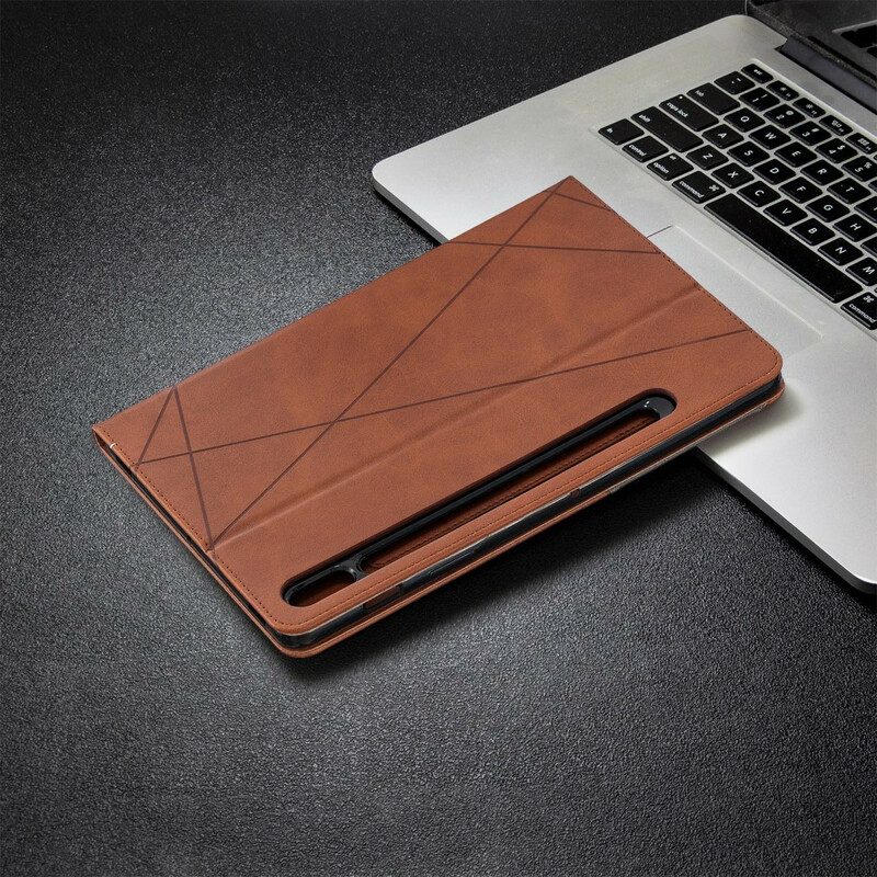 Cover voor Samsung Galaxy Tab S8 / Tab S7 Geometrie