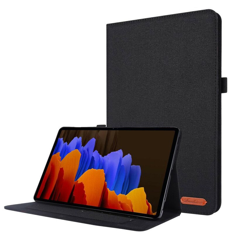 Cover voor Samsung Galaxy Tab S8 / Tab S7 Premium Stof