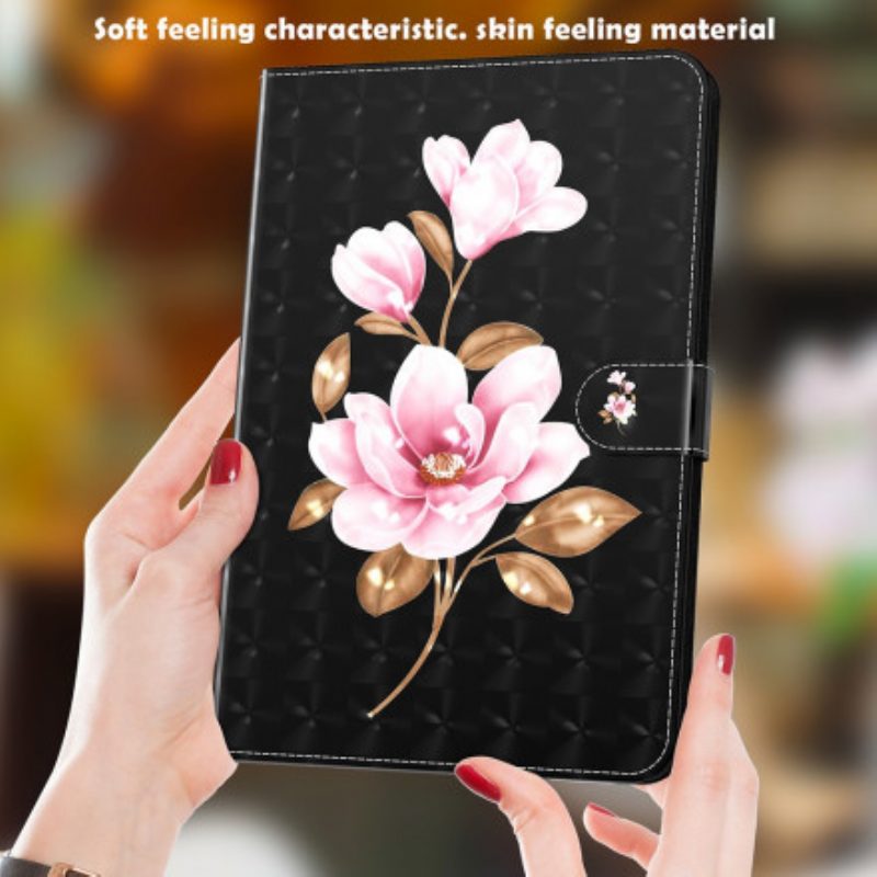 Folio-hoesje voor Samsung Galaxy Tab S8 / Tab S7 Faux Lederen Boom Bloemen