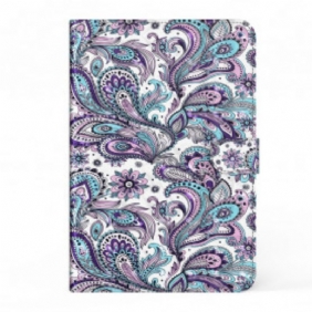 Folio-hoesje voor Samsung Galaxy Tab S8 / Tab S7 Kunstleer Paisley-patroon