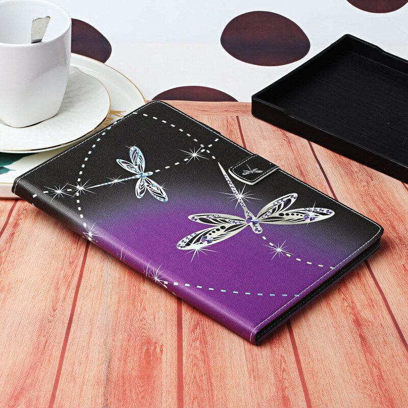 Folio-hoesje voor Samsung Galaxy Tab S8 / Tab S7 Libellen