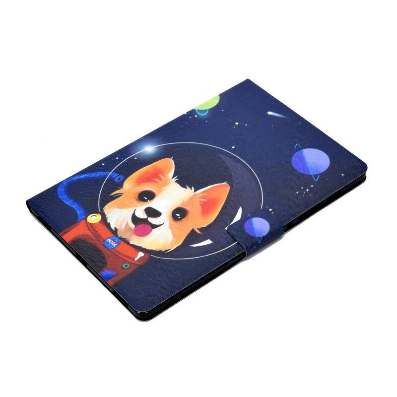 Folio-hoesje voor Samsung Galaxy Tab S8 / Tab S7 Ruimte Hond