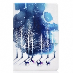 Folio-hoesje voor Samsung Galaxy Tab S8 / Tab S7 Winter