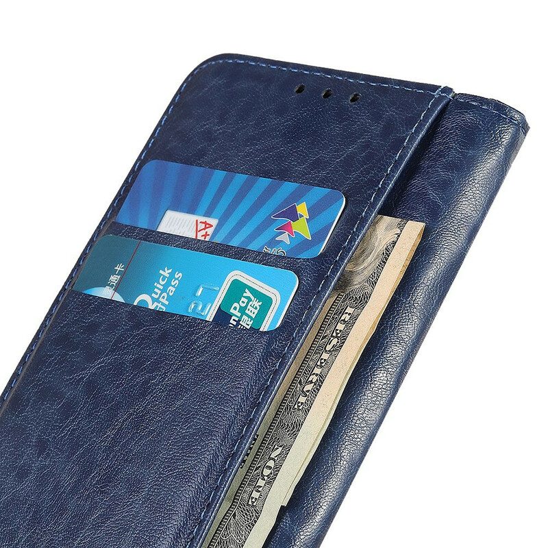 Bescherming Hoesje voor Samsung Galaxy M12 / A12 Folio-hoesje Gespleten Leerstijl