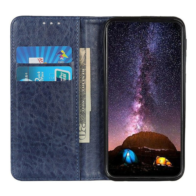 Bescherming Hoesje voor Samsung Galaxy M12 / A12 Folio-hoesje Gespleten Leerstijl