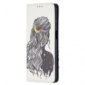 Bescherming Hoesje voor Samsung Galaxy M12 / A12 Folio-hoesje Mooi Haar