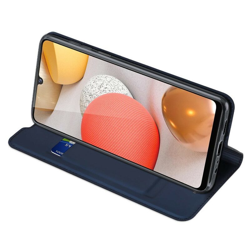 Bescherming Hoesje voor Samsung Galaxy M12 / A12 Folio-hoesje Skinpro Dux Ducis