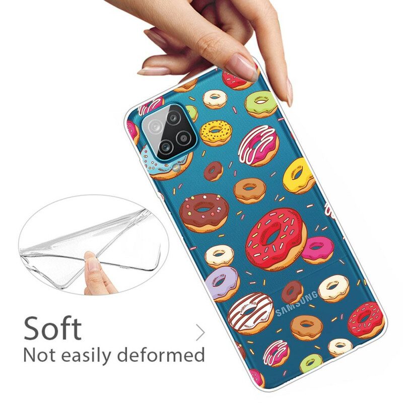 Hoesje voor Samsung Galaxy M12 / A12 Hou Van Donuts