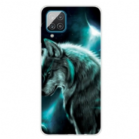 Hoesje voor Samsung Galaxy M12 / A12 Koninklijke Wolf