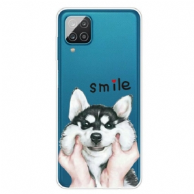 Hoesje voor Samsung Galaxy M12 / A12 Lach Hond