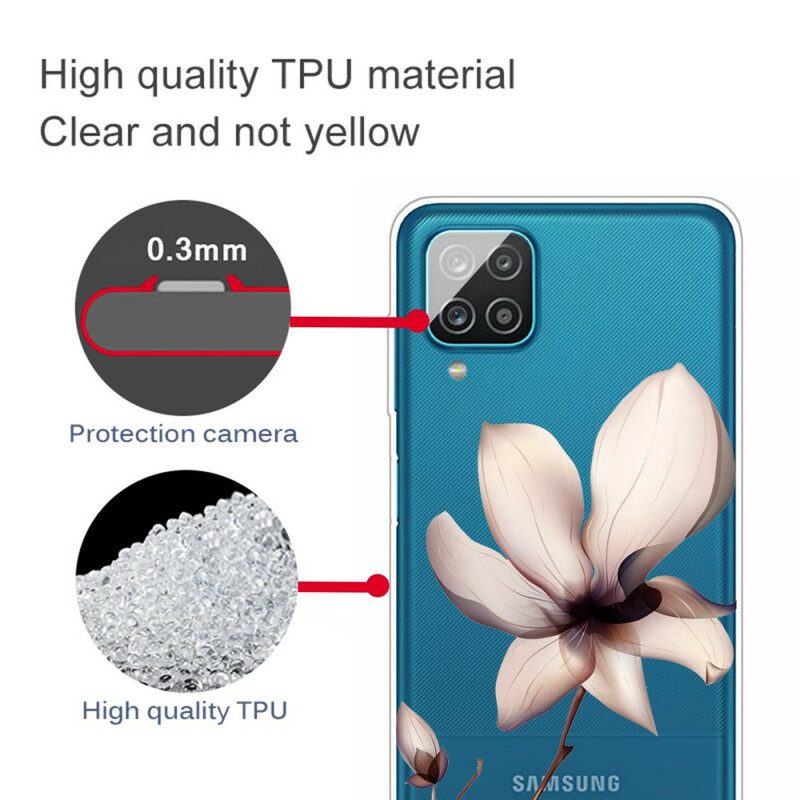 Hoesje voor Samsung Galaxy M12 / A12 Premium Bloemen