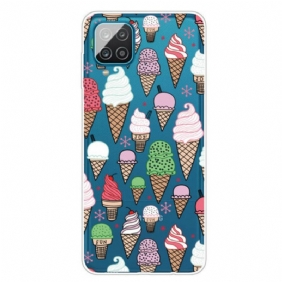 Hoesje voor Samsung Galaxy M12 / A12 Roomijs