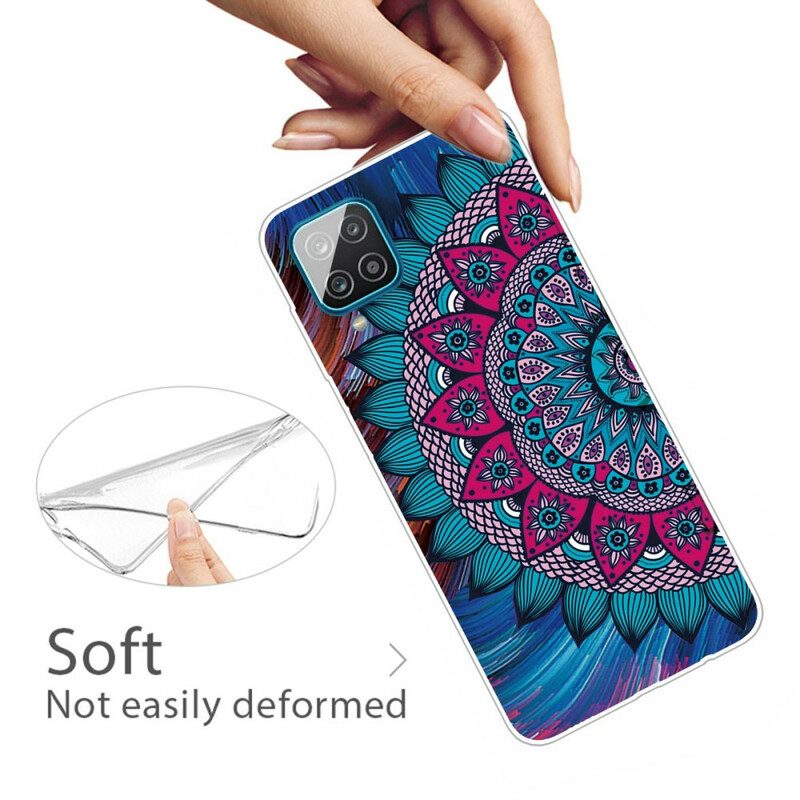 Telefoonhoesje voor Samsung Galaxy M12 / A12 Kleurrijke Mandala