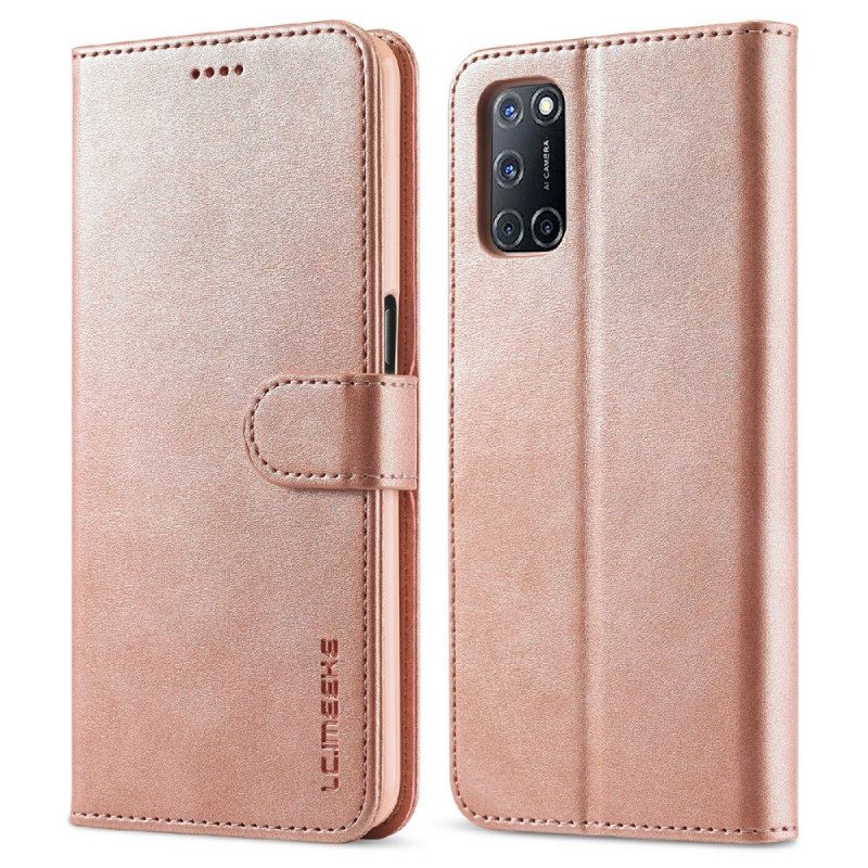 Folio-hoesje voor Oppo Find X3 Lite Lc.imeeke Ledereffect