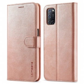 Folio-hoesje voor Oppo Find X3 Lite Lc.imeeke Ledereffect