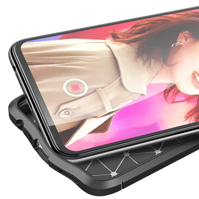 Hoesje voor Oppo Find X3 Lite Dubbellijnig Litchi-leereffect