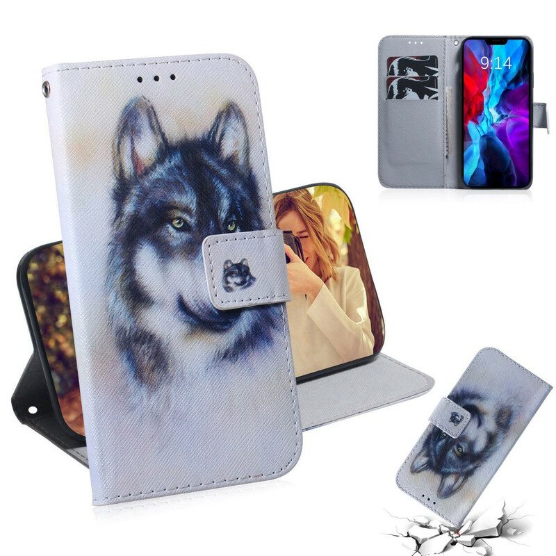 Flip Case voor iPhone 12 / 12 Pro Honden Uiterlijk