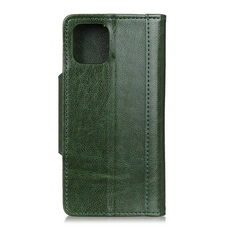 Folio-hoesje voor iPhone 12 / 12 Pro Elegante Sluiting Van Kunstleer