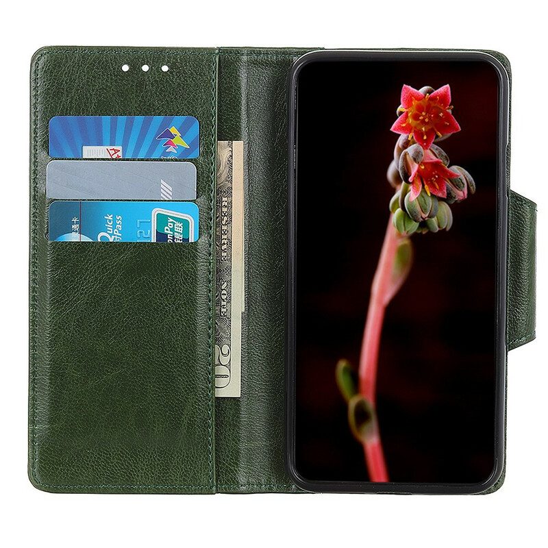 Folio-hoesje voor iPhone 12 / 12 Pro Elegante Sluiting Van Kunstleer