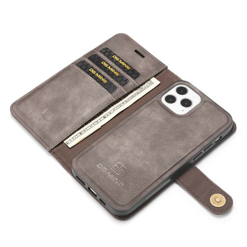 Hoesje Folio-hoesje voor iPhone 12 / 12 Pro Dg. Ming Afneembaar