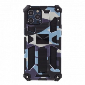 Hoesje voor iPhone 12 / 12 Pro Camouflage Verwijderbare Ondersteuning