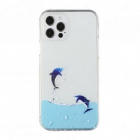 Hoesje voor iPhone 12 / 12 Pro Dolfijn Spellen