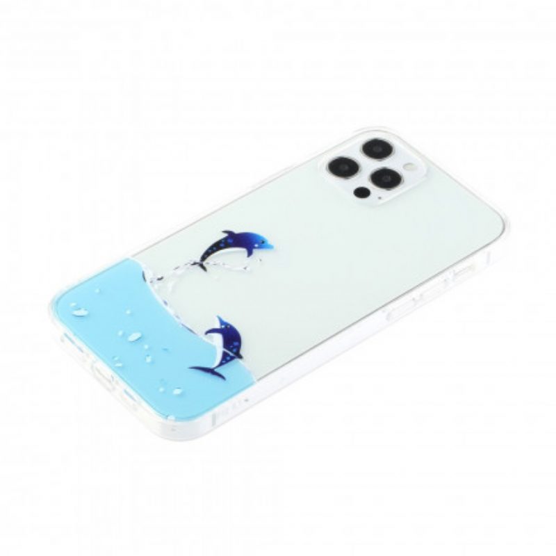 Hoesje voor iPhone 12 / 12 Pro Dolfijn Spellen