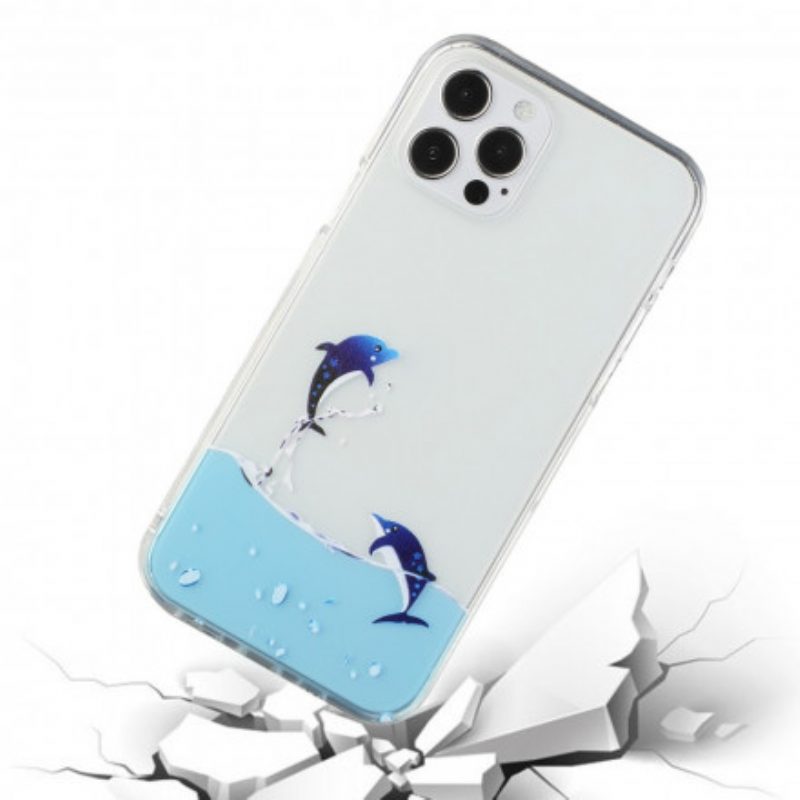 Hoesje voor iPhone 12 / 12 Pro Dolfijn Spellen