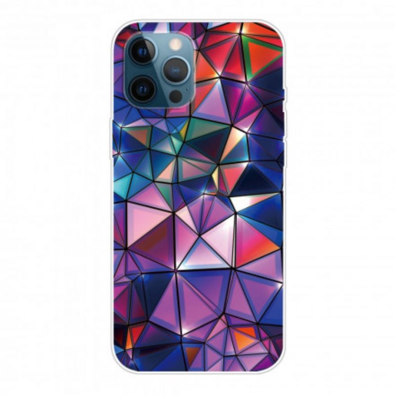 Hoesje voor iPhone 12 / 12 Pro Flexibele Geometrie