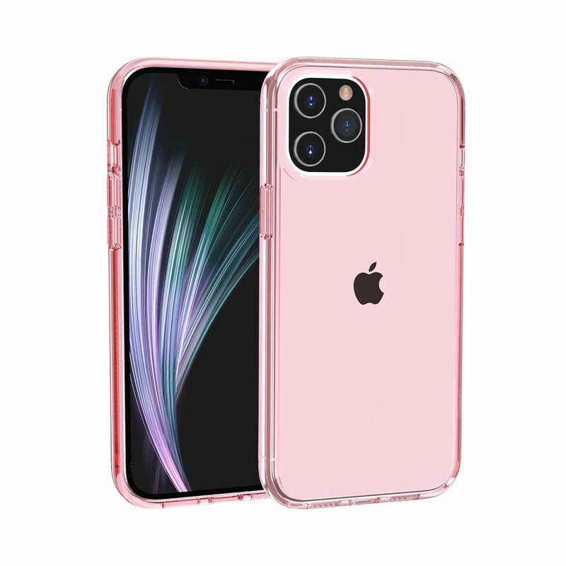 Hoesje voor iPhone 12 / 12 Pro Gekleurd Transparant