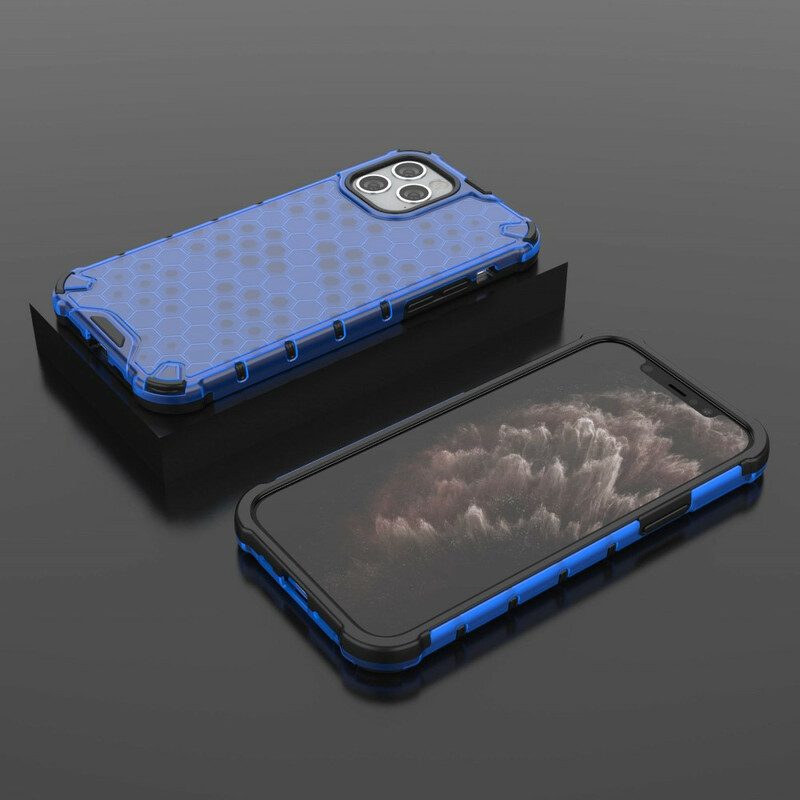 Hoesje voor iPhone 12 / 12 Pro Honingraatstijl