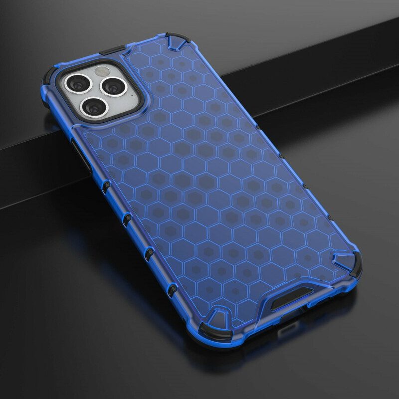 Hoesje voor iPhone 12 / 12 Pro Honingraatstijl