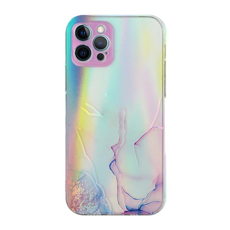 Hoesje voor iPhone 12 / 12 Pro Marmeren Kunst