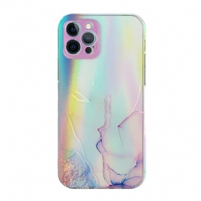 Hoesje voor iPhone 12 / 12 Pro Marmeren Kunst