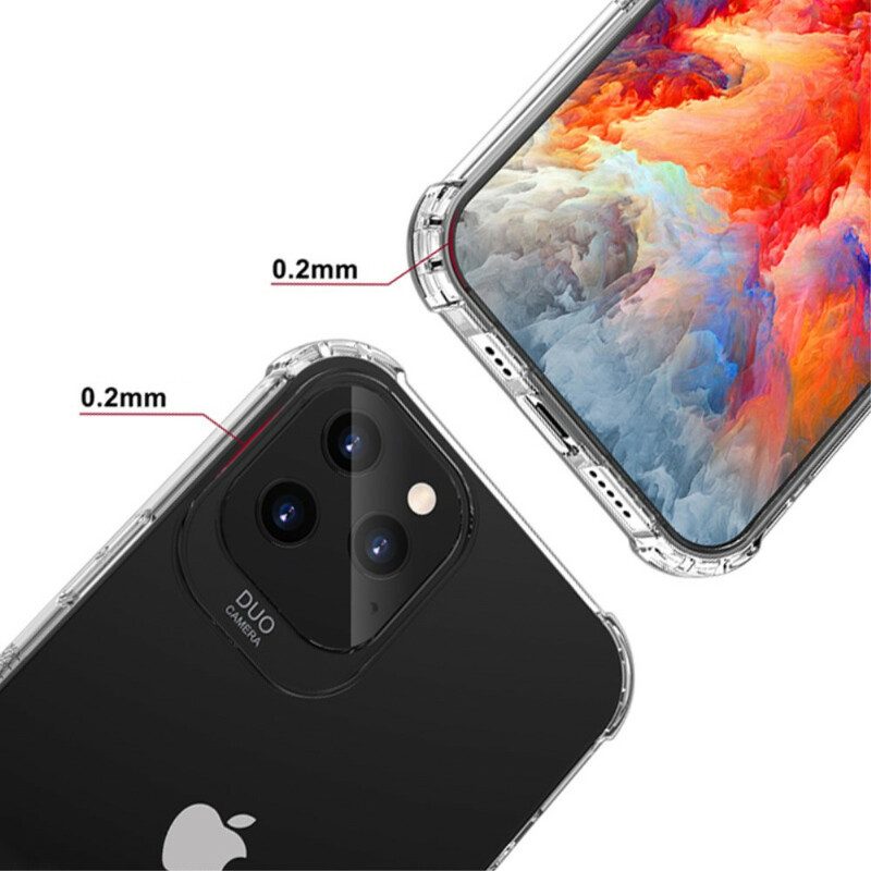 Hoesje voor iPhone 12 / 12 Pro Nxe Transparant Versterkt